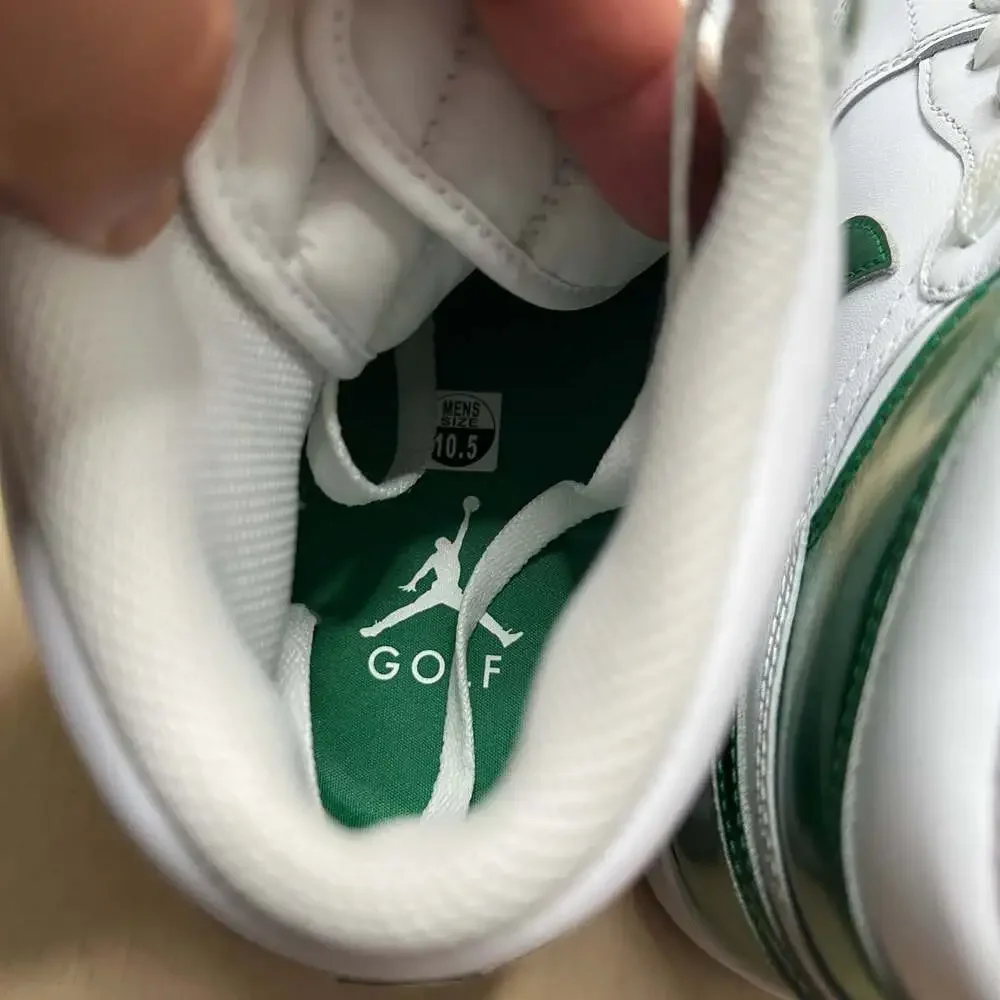 Air Jordan 1 High Golf 'Metallic Green' Shoes - DQ0660-130